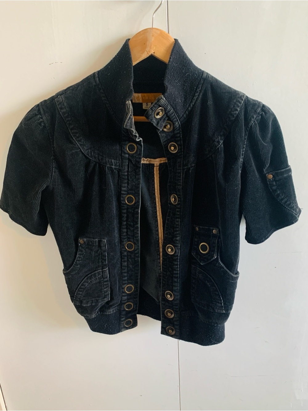 College Cutie ‘n’ Corduroy short sleeve Jacket